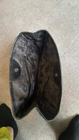 Longchamp Roseau Tote Black Croc-Embossed Leather - Image 2