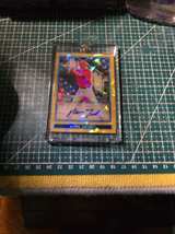 2011 Bowman Chrome Mike Trout Gold Refractor Autograph Rookie Card - Image 2