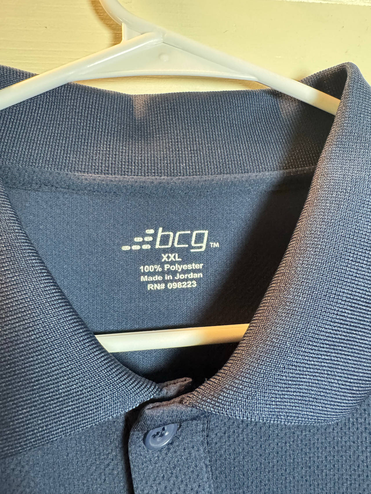 BCG Men's Polo Shirt 2xl