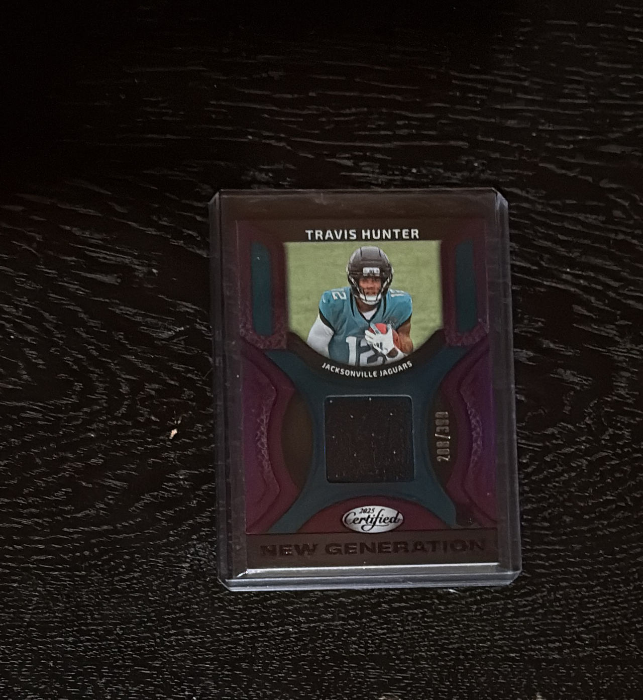 2025 Panini Certified Travis hunter Jersey Card /399