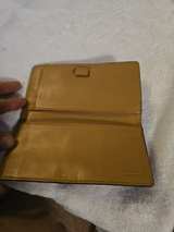 Coach Pebbled Leather Card Case Wallet - Image 3