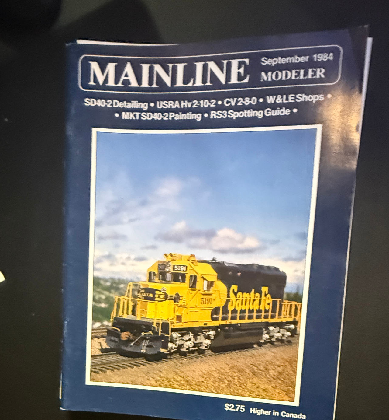 Mainline Modeler Magazine September 1984