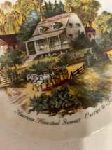 Currier & Ives American Homestead Summer Decorative Plate - Image 1