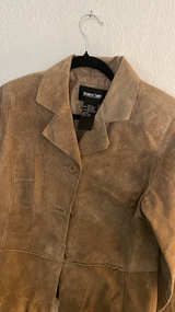 Brandon Thomas Vintage Suede Leather Jacket medium - Image 1