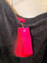 Lilly Pulitzer Maura Knit Sweater Black One-Shoulder XS - Image 2