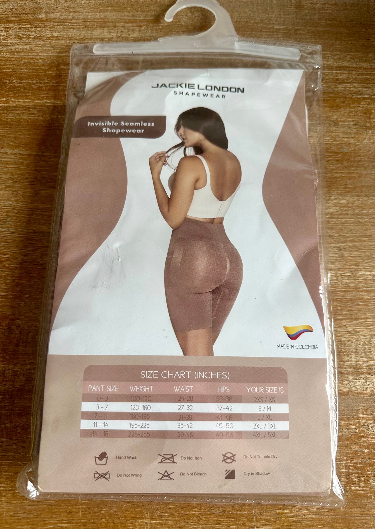 Jackie London Invisible Seamless Shapewear High Waist Shorts
