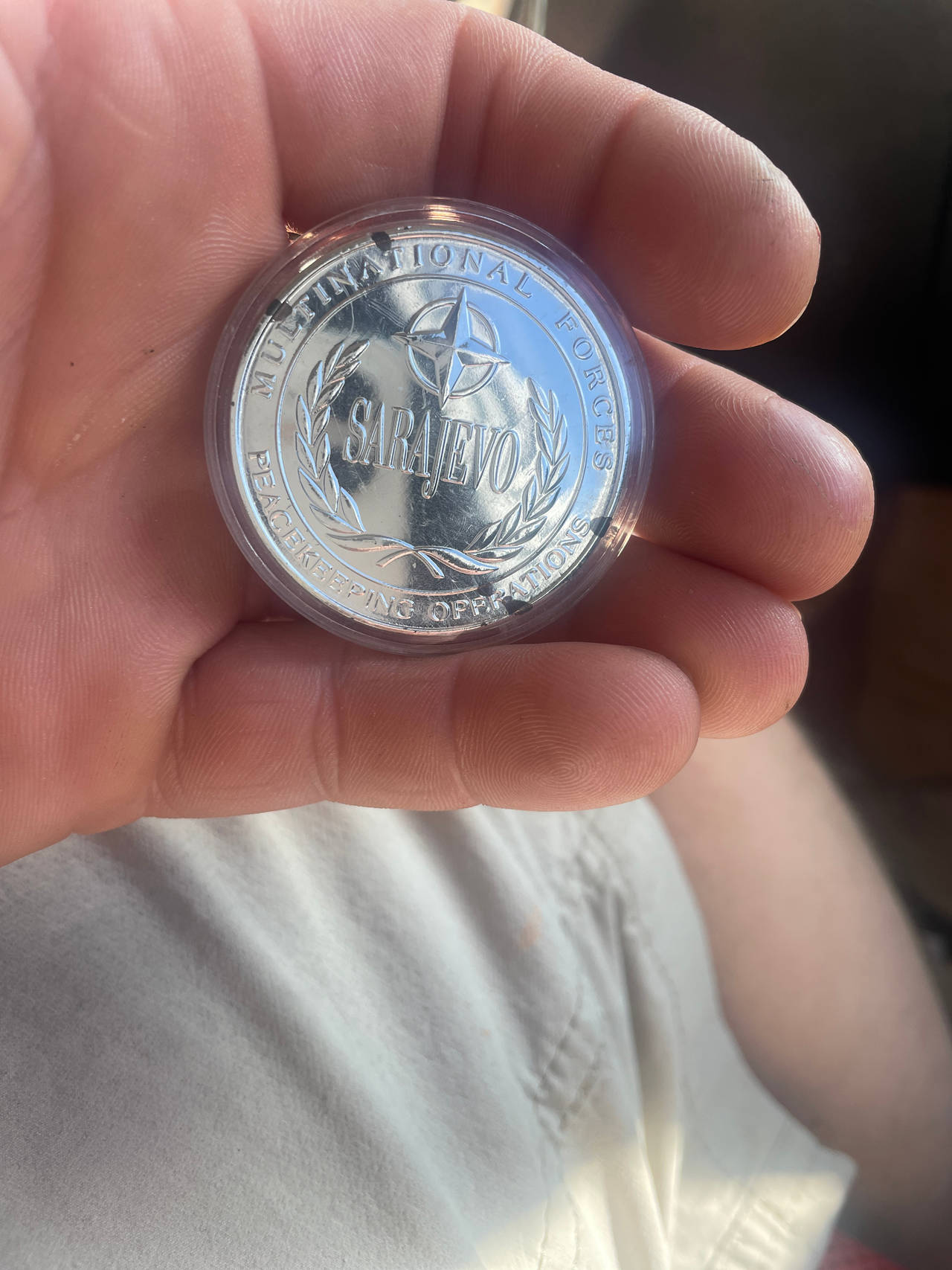 International Forces Sarajevo Peacekeeping Operations Commemorative Coin