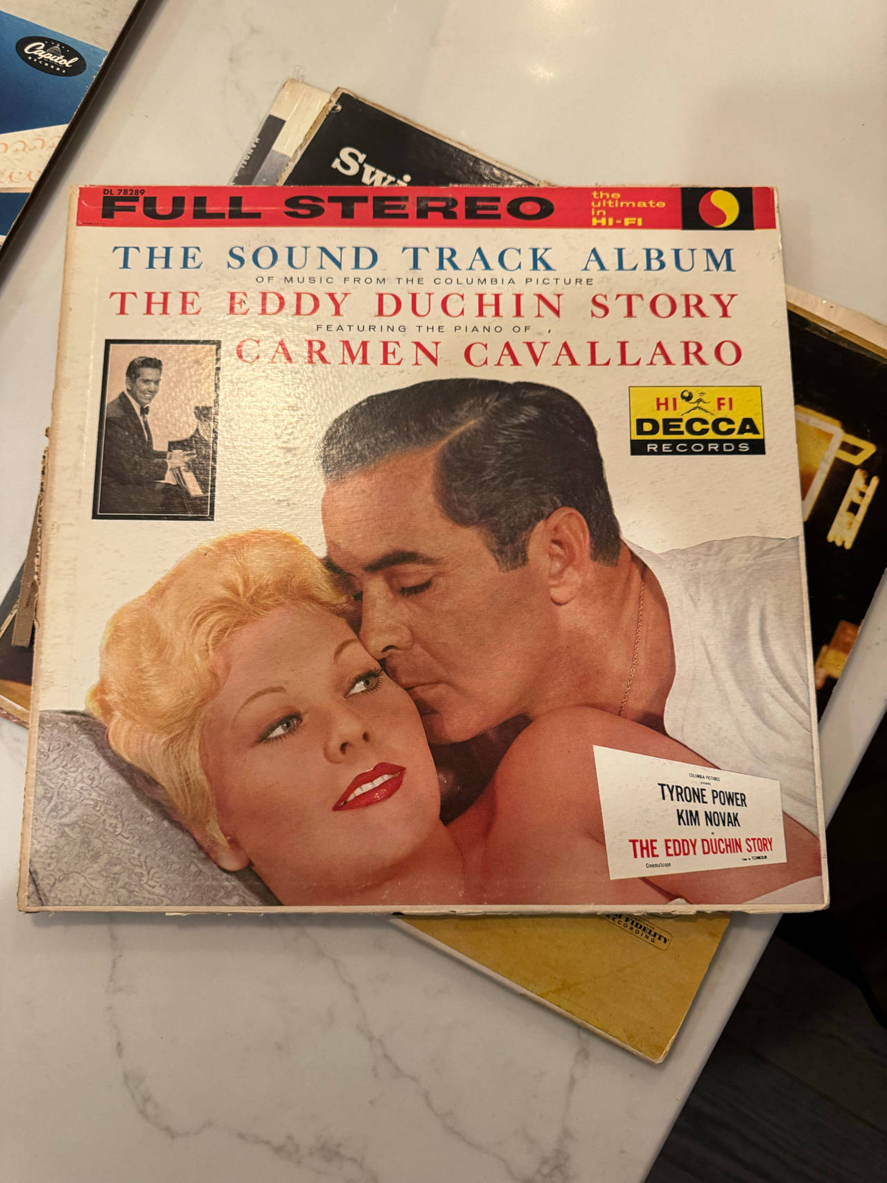 The Eddy Duchin Story Soundtrack Vinyl LP
