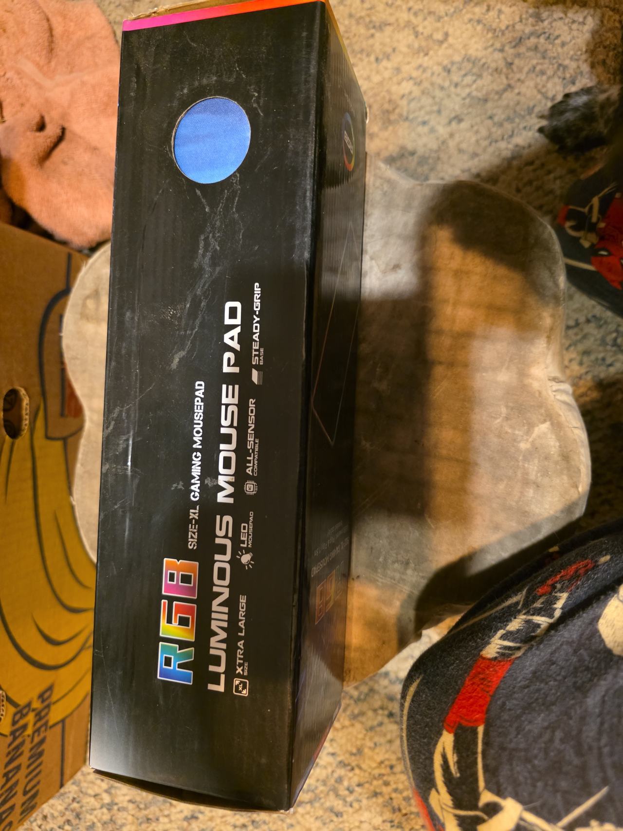 RGB Luminous Gaming Mouse Pad XL