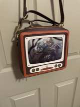 Loungefly Universal Monsters Vintage TV Triple Lenticular Crossbody Bag - Image 4