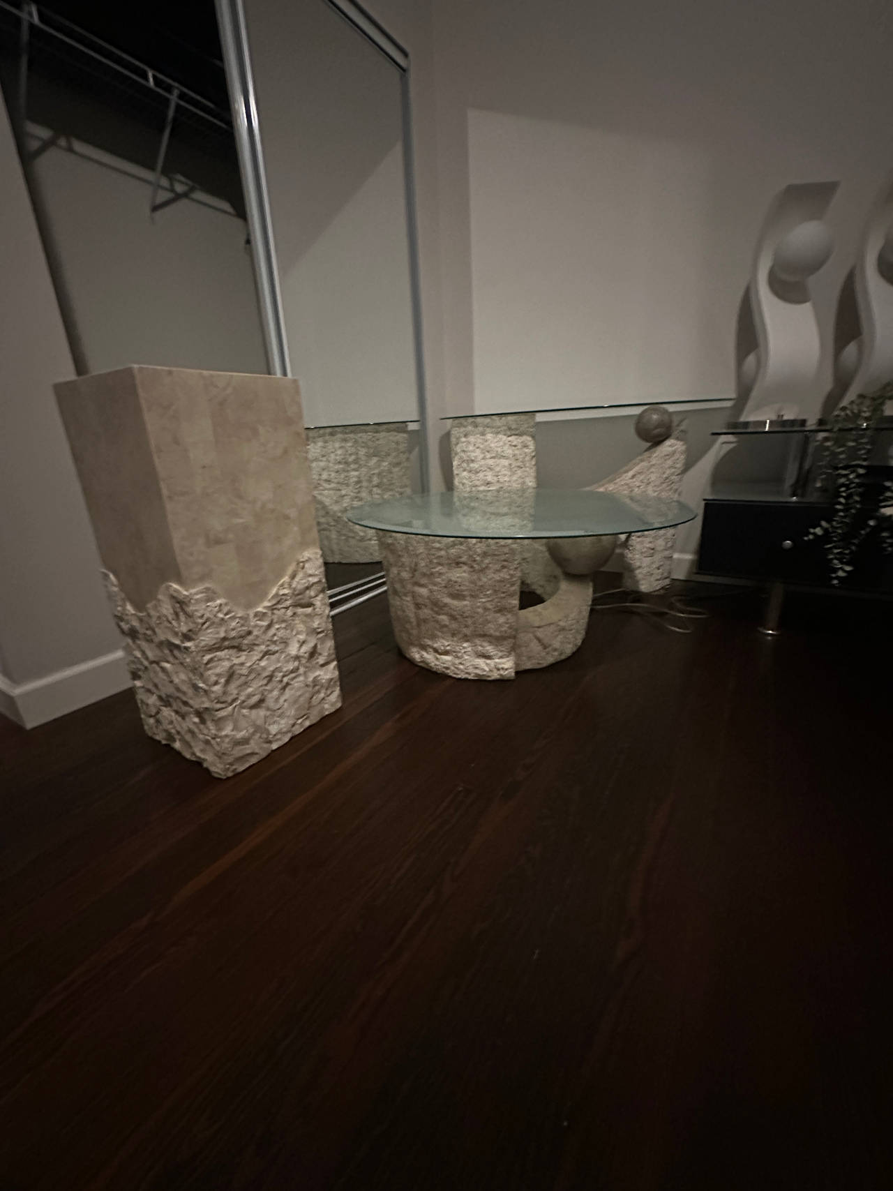 Postmodern Sculptural Coffee Table