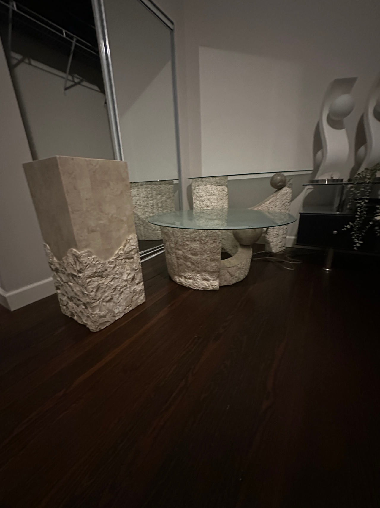 Postmodern Sculptural Coffee Table