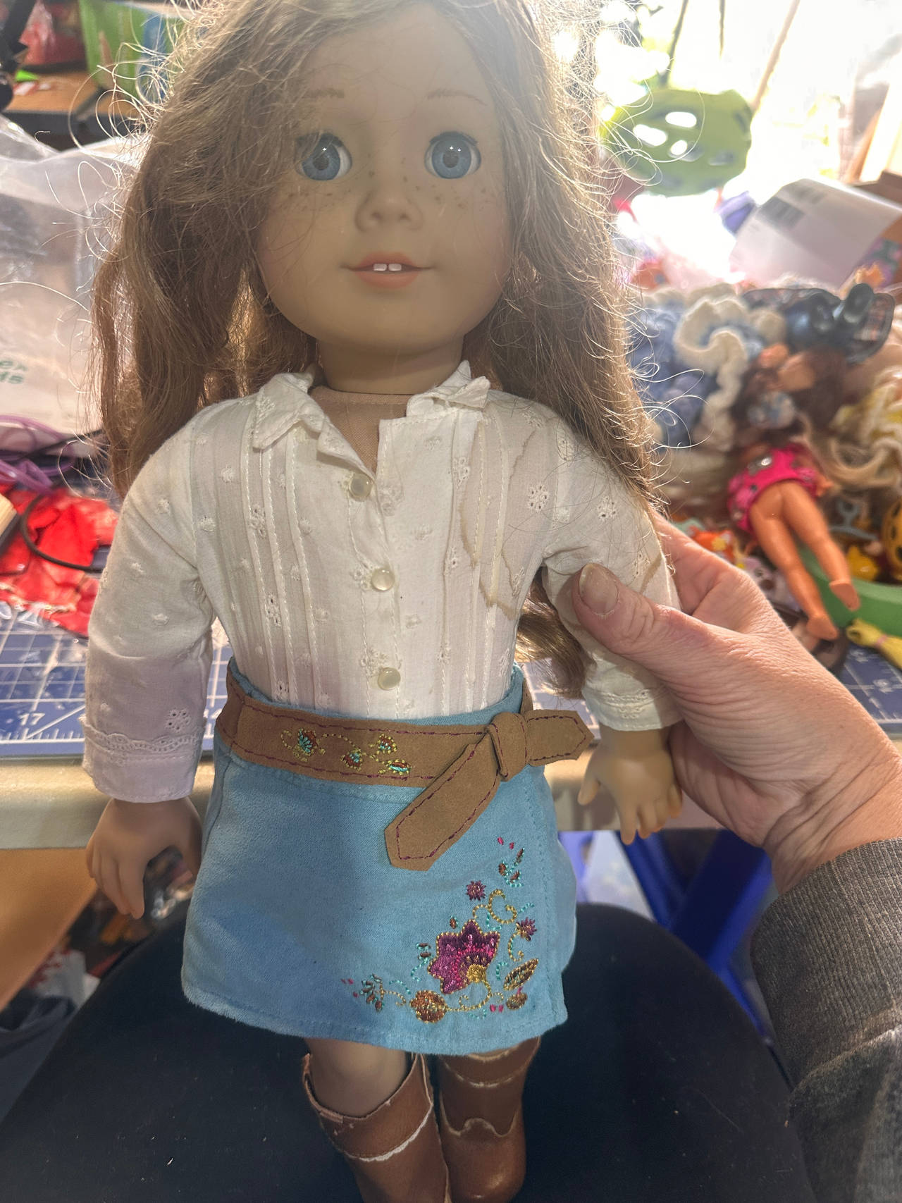 American Girl Girl of the Year NICKI baby doll.