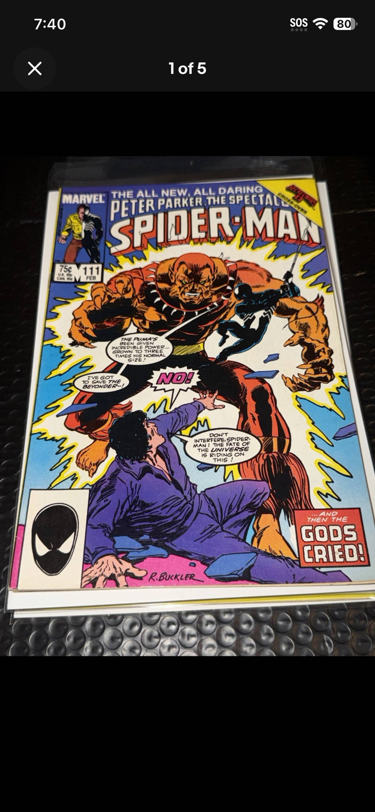 Peter Parker, The Spectacular Spider-Man #111 (1986)