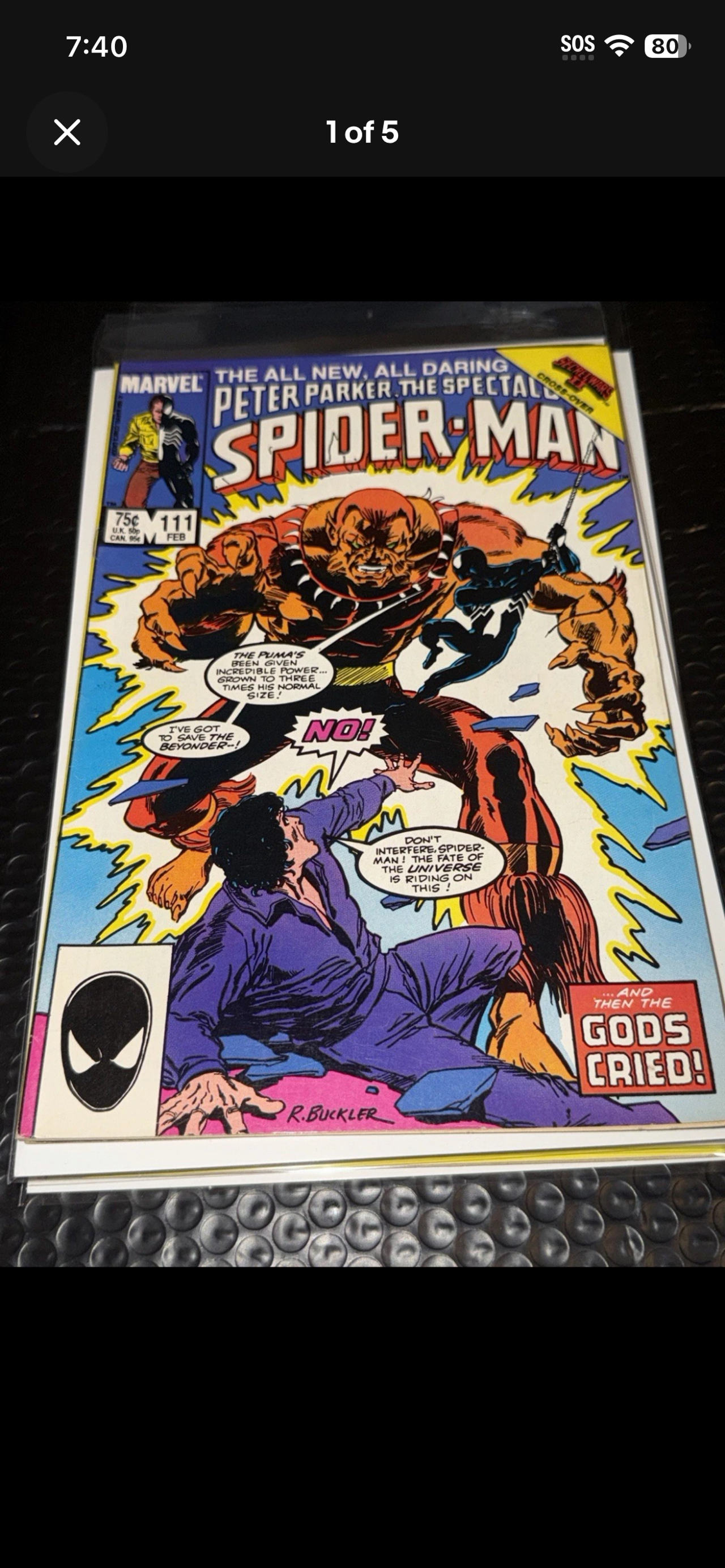 Peter Parker, The Spectacular Spider-Man #111 (1986)