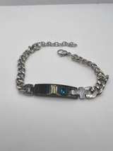 Men's Stainless Steel ID Bracelet - Image 2