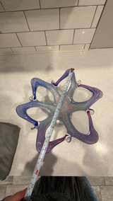 Murano Style Hand Blown Art Glass Swirl Bowl - Image 4