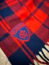 AFL Melbourne Demons Plaid Scarf - Image 4