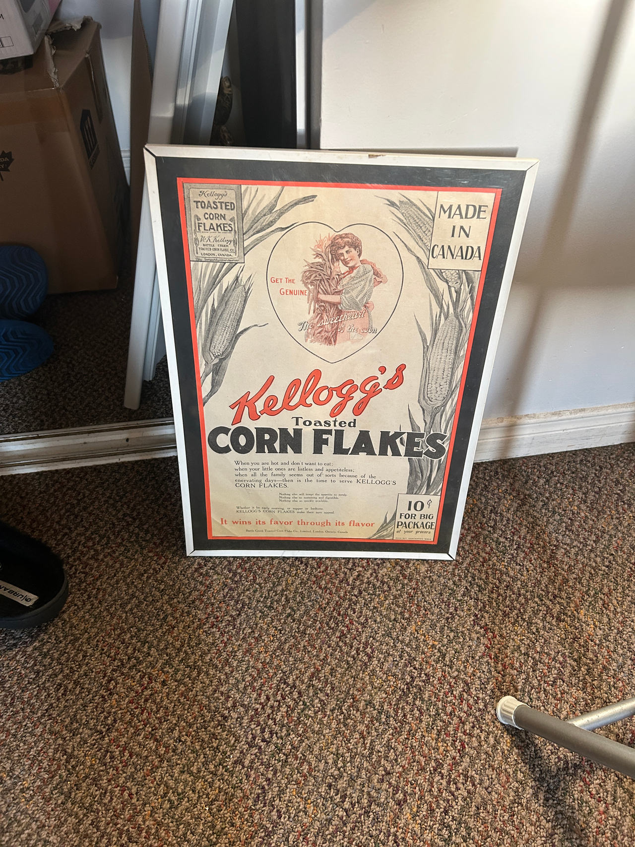 Kellogg's Corn Flakes Vintage Advertisement