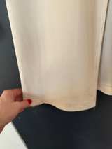 Fleur du Mal White Trench Coat Sz M - Image 7