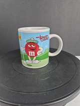 M&M's Blue Football Character Coffee Mug - Image 3