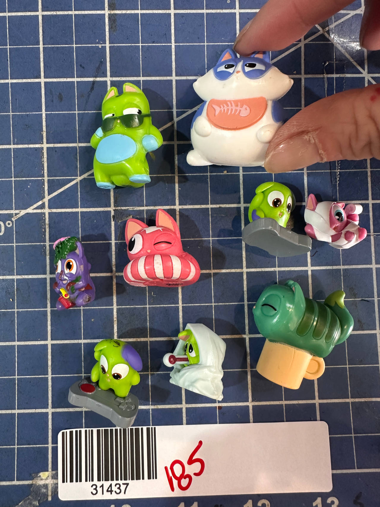Lost Kitties Itty Bitty Kitty blind box figure bundle 10 pcs. 185