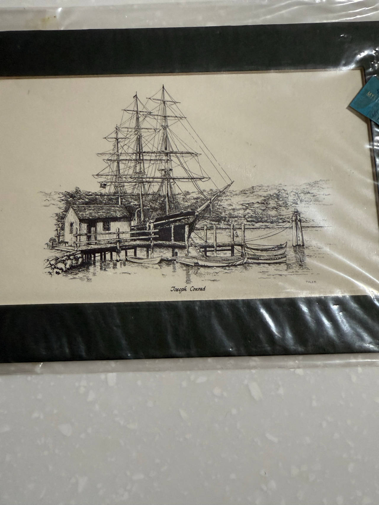 Joseph Conrad Nautical Print by Tyler