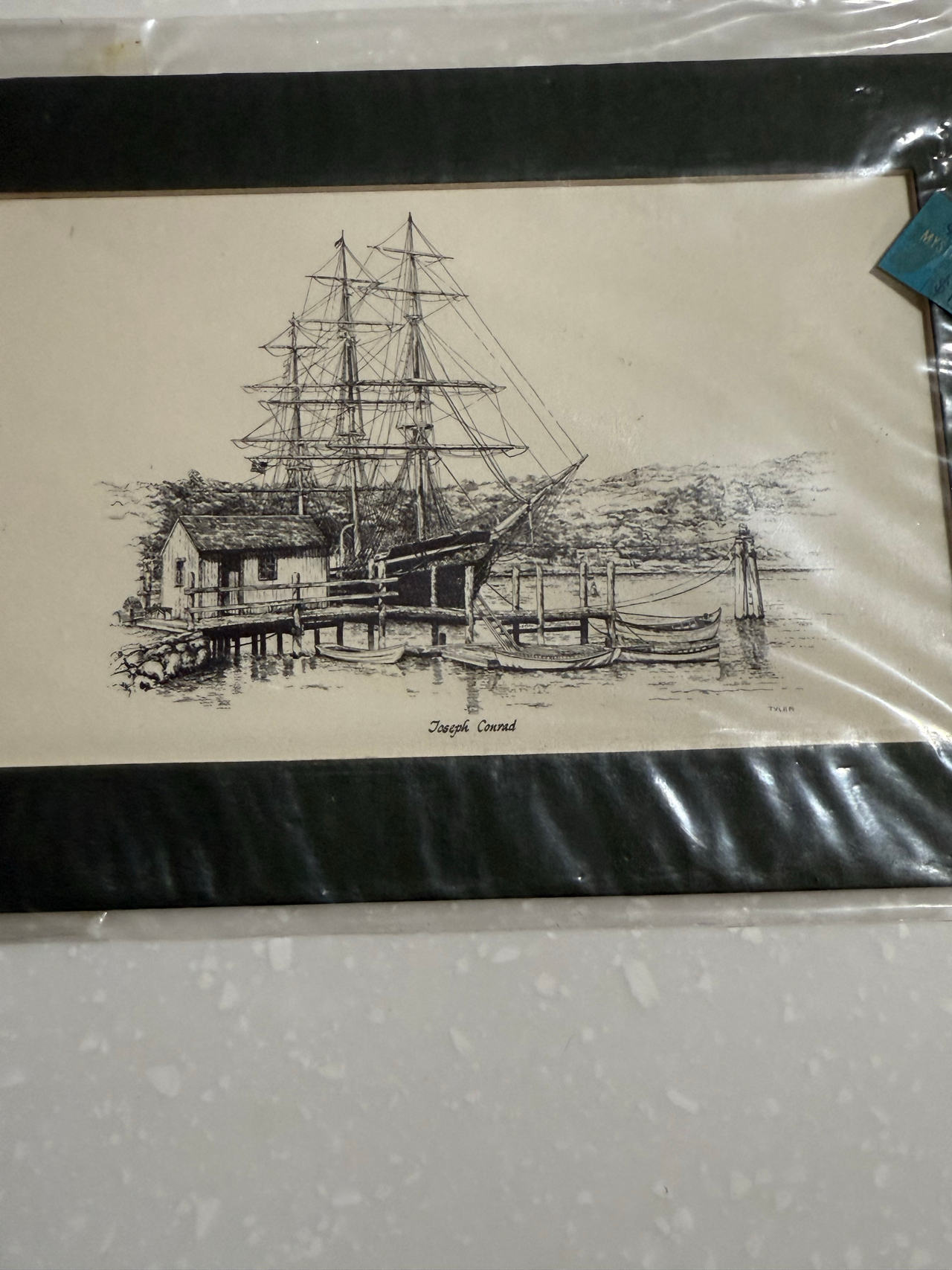 Joseph Conrad Nautical Print by Tyler
