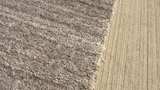 Silver Gray Wool Rug 110 x 134 - Image 3