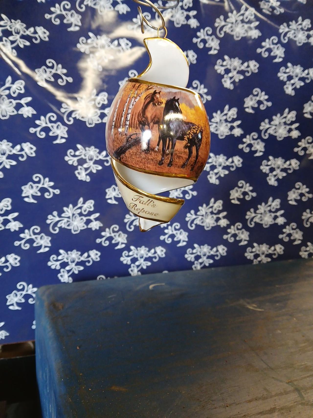 Bradford Editions Nature's Quiet Moments Fall's Repose Ornament