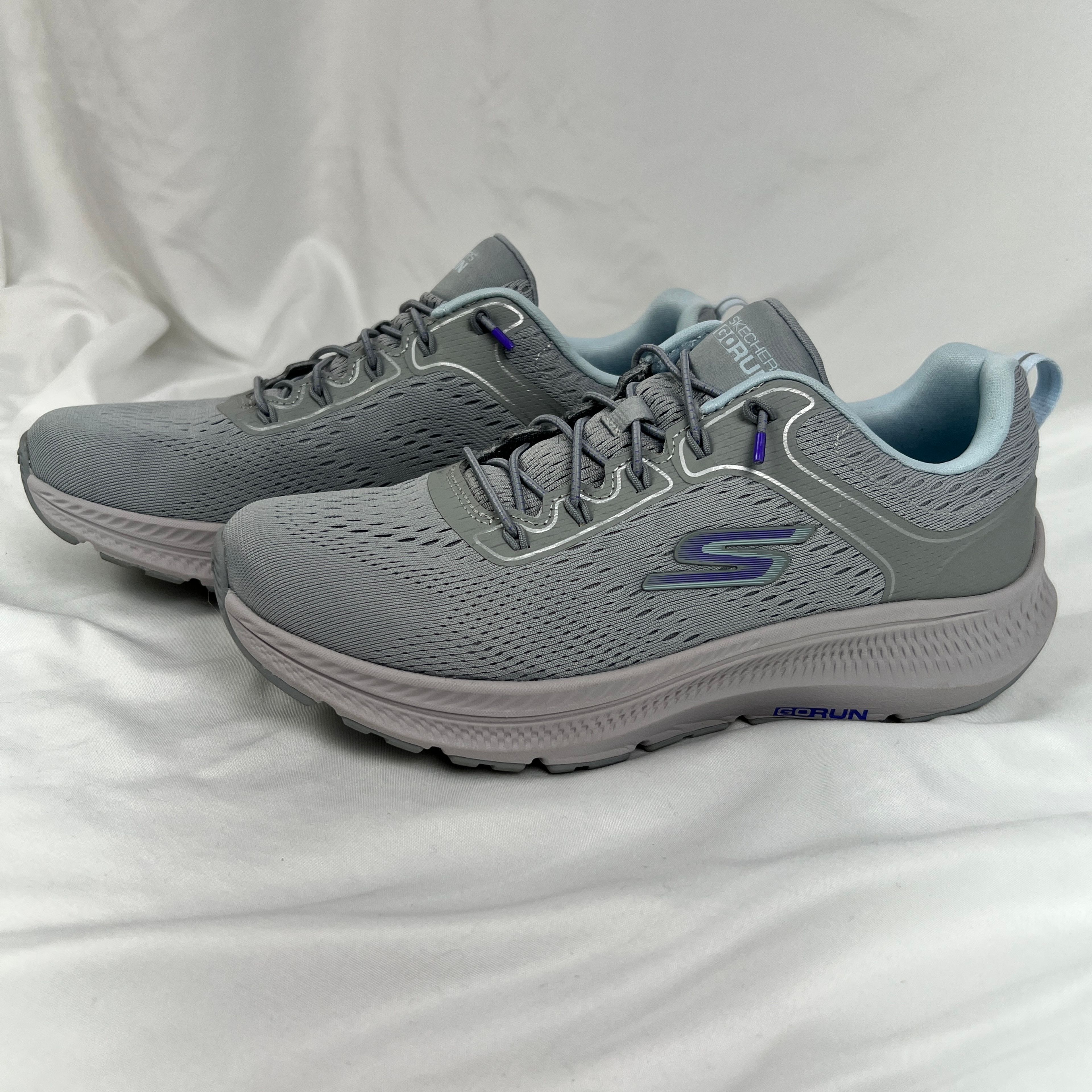 Skechers GO Run Consistent 2.0 Women's Running Shoe Slip in Sneakers Size 8 Blue - Image 5