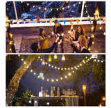 JMEXSUSS 100 LED Connectable Globe String Lights Indoor Bedroom, No Remote - Image 4