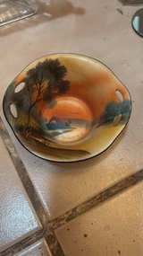 Hand Painted Porcelain Bowl - Image 1