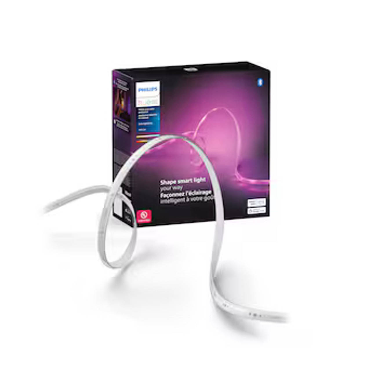 Philips Hue White and Color Ambiance Lightstrip Plus with Bluetooth