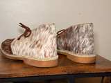 Uwezo Desert Boot Cowhide Calf Hair Leather SIZE 10 - Image 4