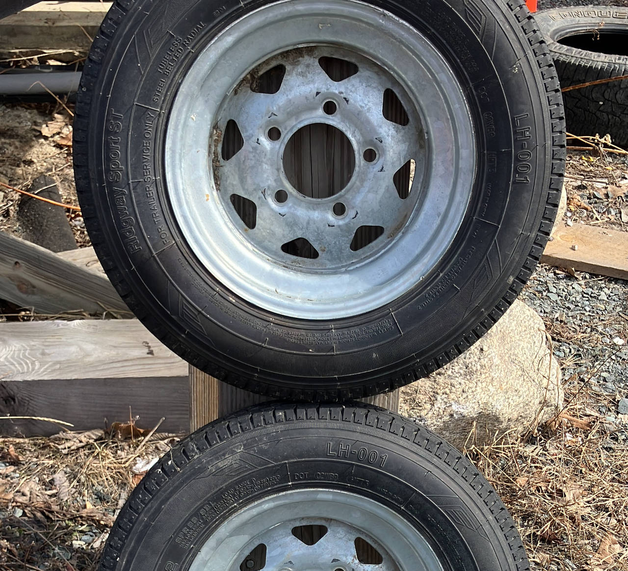 Ridgway Sport ST Trailer Tire and Rim