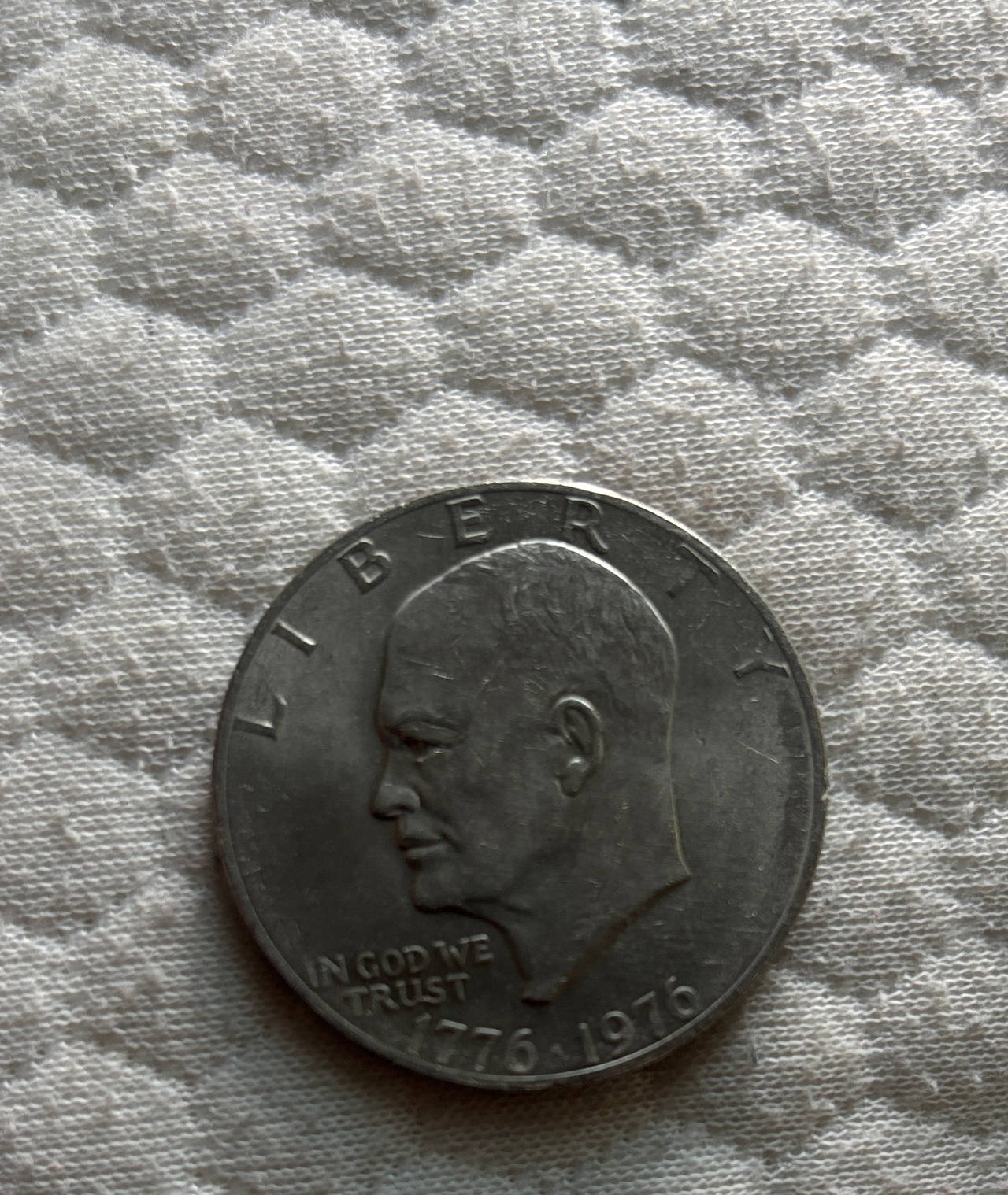 1776-1976 Eisenhower Bicentennial Dollar Coin