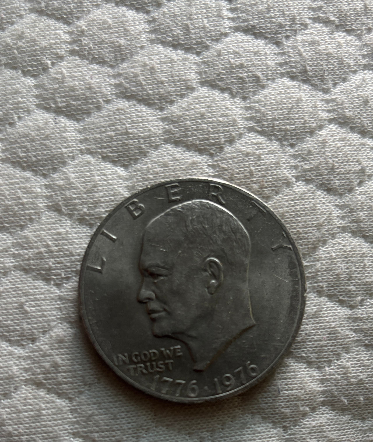 1776-1976 Eisenhower Bicentennial Dollar Coin