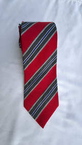 J.Z. Richards for Nordstrom Red Striped Silk Tie - Image 2