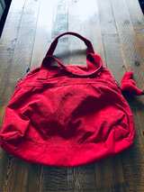 Kipling Pahneiro Crossbody Bag Handbag with Ape Red Canvas  - Image 8