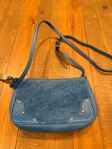 Coach Small Rhyder Pochette Crossbody Bag Blue - Image 5