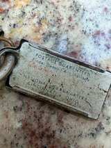 Vintage Chevrolet Mini License Plate Keychain Curry Dealership New York City NYC - Image 6
