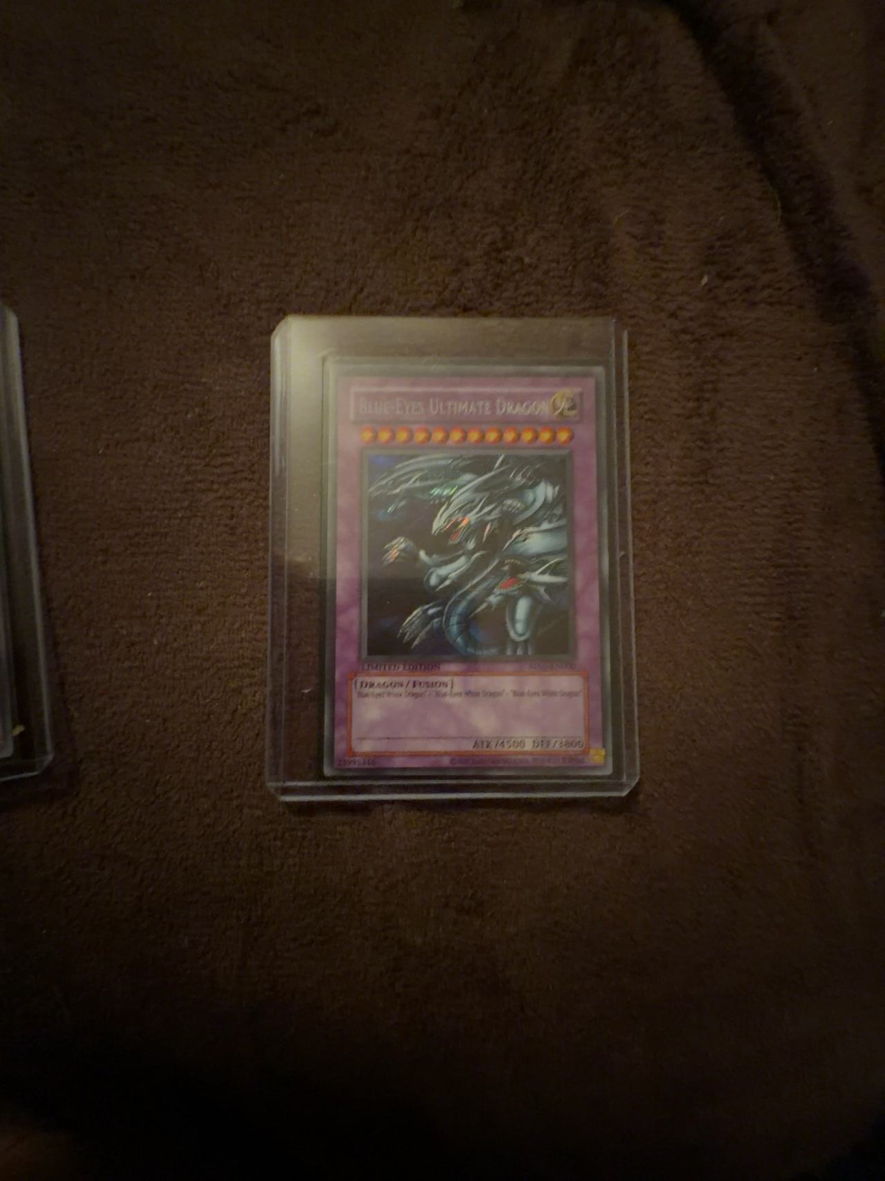Konami Blue-Eyes Ultimate Dragon Ultra Rare Card