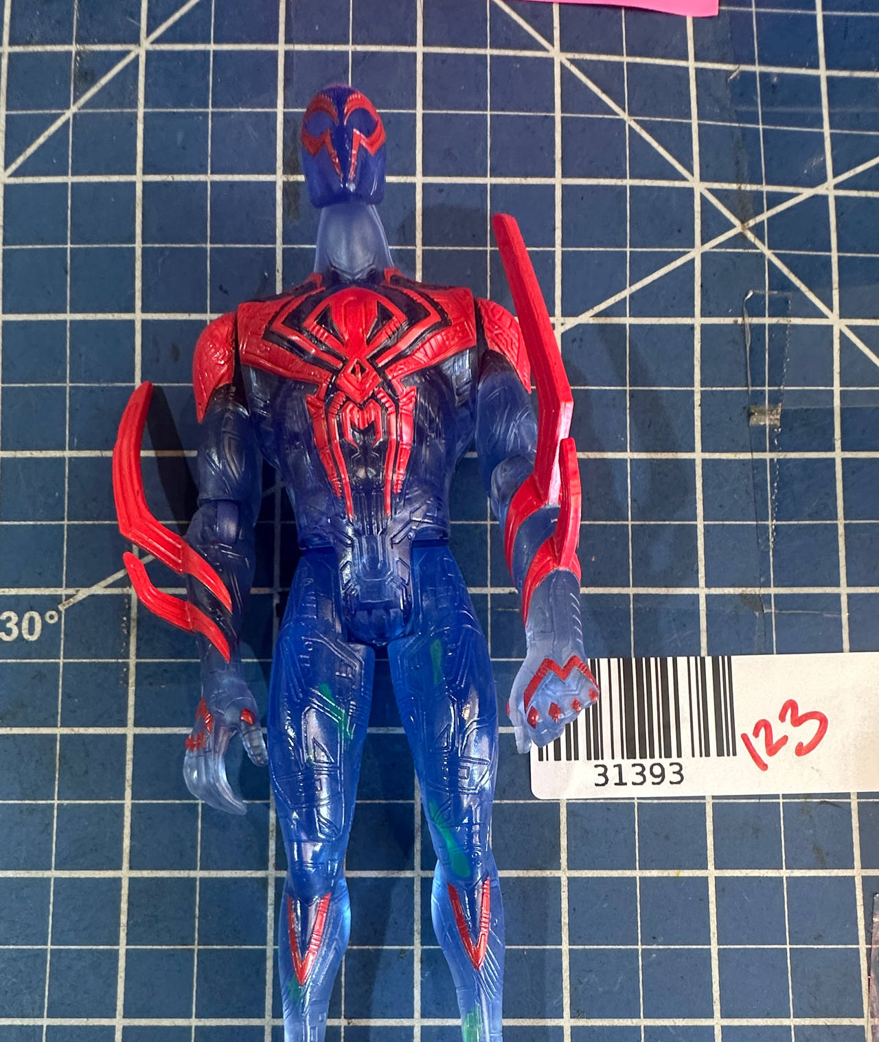 Marvel Legends Spider-Man 2099 Across the Spider-Verse Glitch Figure 123