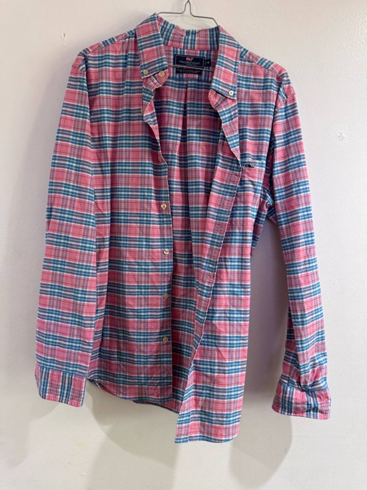 Vineyard Vines Men's Plaid Button Down Shirt
