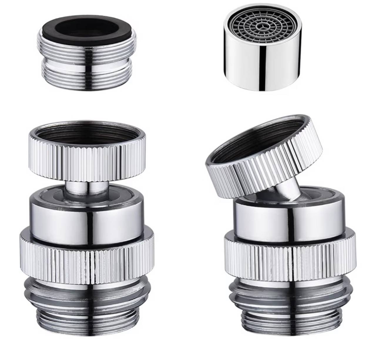 Faucet Adapter with Aerator, Sink Faucet to Garden Hose Adapter Kitchen/Bathroom