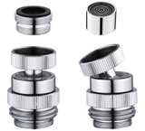 Faucet Adapter with Aerator, Sink Faucet to Garden Hose Adapter Kitchen/Bathroom - Image 1