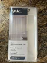 Style Selections PEVA Heavy-Weight Shower Liner Clear - Image 4