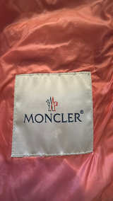 Children’s Moncler Lans Short Light Down Puffer Jacket Pink: size 6 115cm - Image 6