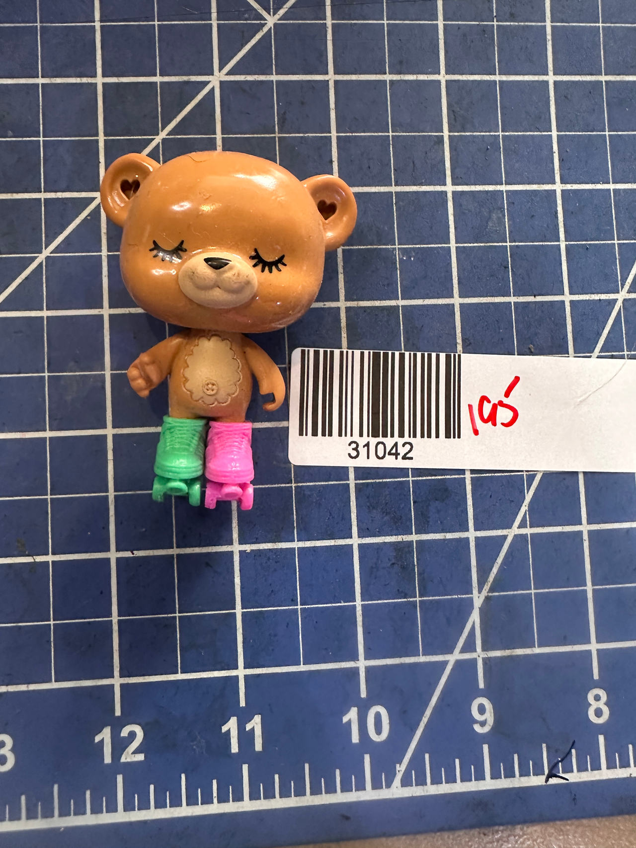 Barbie Extra PET BEAR figure roller skates. 195